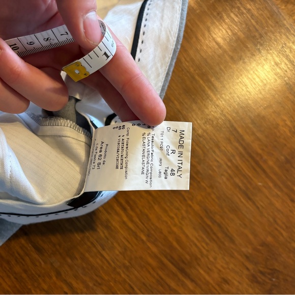 Light grey Tombollini wool pants 32 waist - Picture 5 of 5